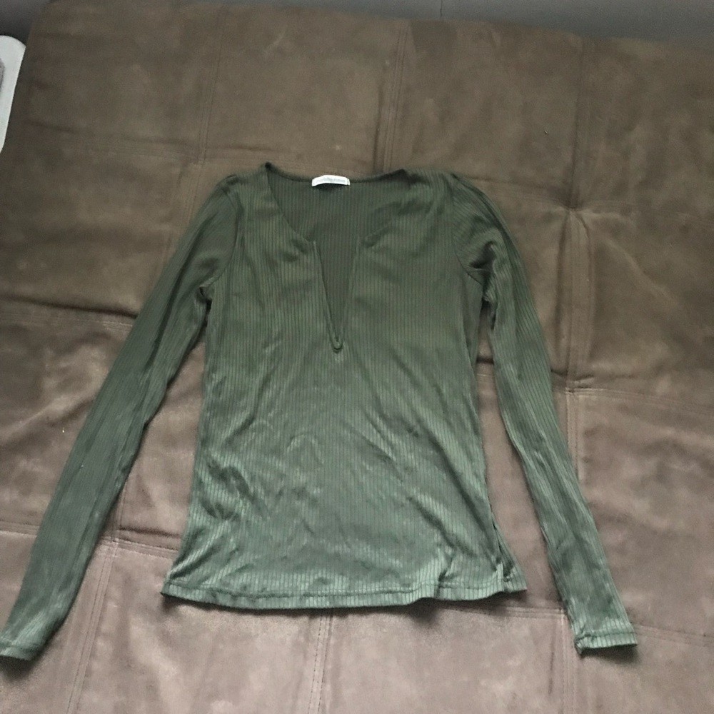 NEVER WORN Charlotte Russe Deep V-neck